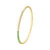 50/50 Emerald &amp; Diamond Flex Tennis Bracelet