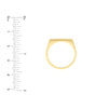Slim Engravable Signet Ring