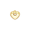 Puff Heart Door Knocker Dangle Earrings