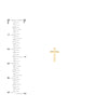 Cross Stud Earrings