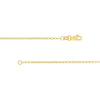 Rolo Chain with Twisted Stations Necklace