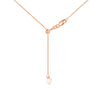 Adjustable Cable Chain Necklace with Slider