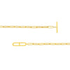 Paper Clip Toggle Necklace