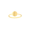 Engravable Disc Wire Ring
