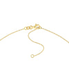 Diamond Gothic 'I' Necklace