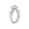 14K WG 1.00CT Diamond Bridal Ring
