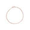 2.5mm Paper Clip Chain with Pear Shape Lock