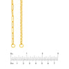 50/50 Paper Clip + Rolo Split Chain