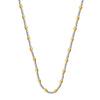 D/c Yellow/White Bead Necklace