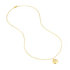Diamond Star Cluster Medallion Necklace
