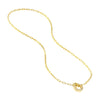 2.5mm Open Paper Clip Split Chain