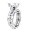 14K 5.00Ct Certified Lab Grown Diamond Bridal Ring