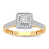 14K 0.21Ct Diamond Ring