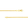 1.75mm Square Wheat Chain with Lobster Lock