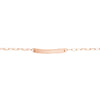 Kid's ID Bracelet on D/C Long Anchor Chain