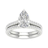 14K 2.40Ct Lab Grown Bridal Set
