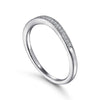 14K White Gold Matching Wedding Band