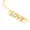 Love Paper Clip Necklace