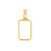 Pamp Suisse Lady Fortuna 10gr Screw Top Plain Coin Bezel