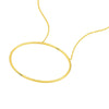 Extra Large Circle Necklace