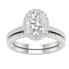 14K 2.00Ct Lab Grown Bridal Set