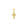 1/15tcw Diamond Mini Cross Pendant