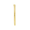 2mm x 30mm Diamond-Cut Hoop Earrings
