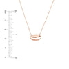 Puffy Nut Shape Adjustable Necklace