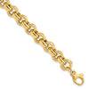 14K Polished Rolo Link Necklace