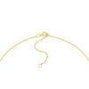 Diamond Pave Round Pendant Necklace