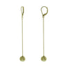 Bead Drop on Chain Earrings