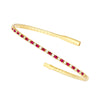 Ruby &amp; Diamond Flex Tennis Bracelet (7/8tcw)