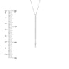 Vertical Bar Necklace with 1/2pt Diamond