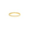 White Enamel Band Ring