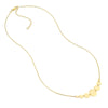 Graduated Disc Station Adjustable Necklace