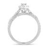 14K 1.00Ct Fancy Cut Bridal Ring