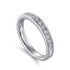 Platinum Channel Set Diamond Anniversary Band