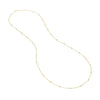 Long &amp; Lovely Two-Tone D/C Bead Station Necklace