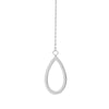 Open Teardrop Threader Earrings
