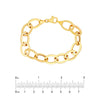 Hollow Oval Link Bracelet