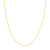 1.5mm Sparkle Singapore Chain with Lobster Lock