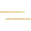 Chunky Oval Pinched Links Bracelet