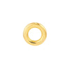 Open Circle Stud Earrings