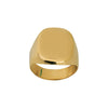 Engravable Soft Rectangle Signet Ring