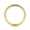 14K Yellow Gold Diamond Wedding Band