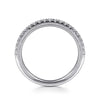 14K White Gold Diamond Matching Wedding Band