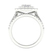 14K 2.75Ct Diamond Bridal Ring
