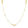 Long and Lovely Alternating Beaded Necklace