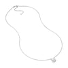 Sterling Silver Laughing Emoji Adjustable Necklace