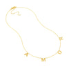 7mm Block Letter Stations Personal Necklace